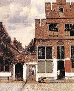 The Little Street st VERMEER VAN DELFT, Jan